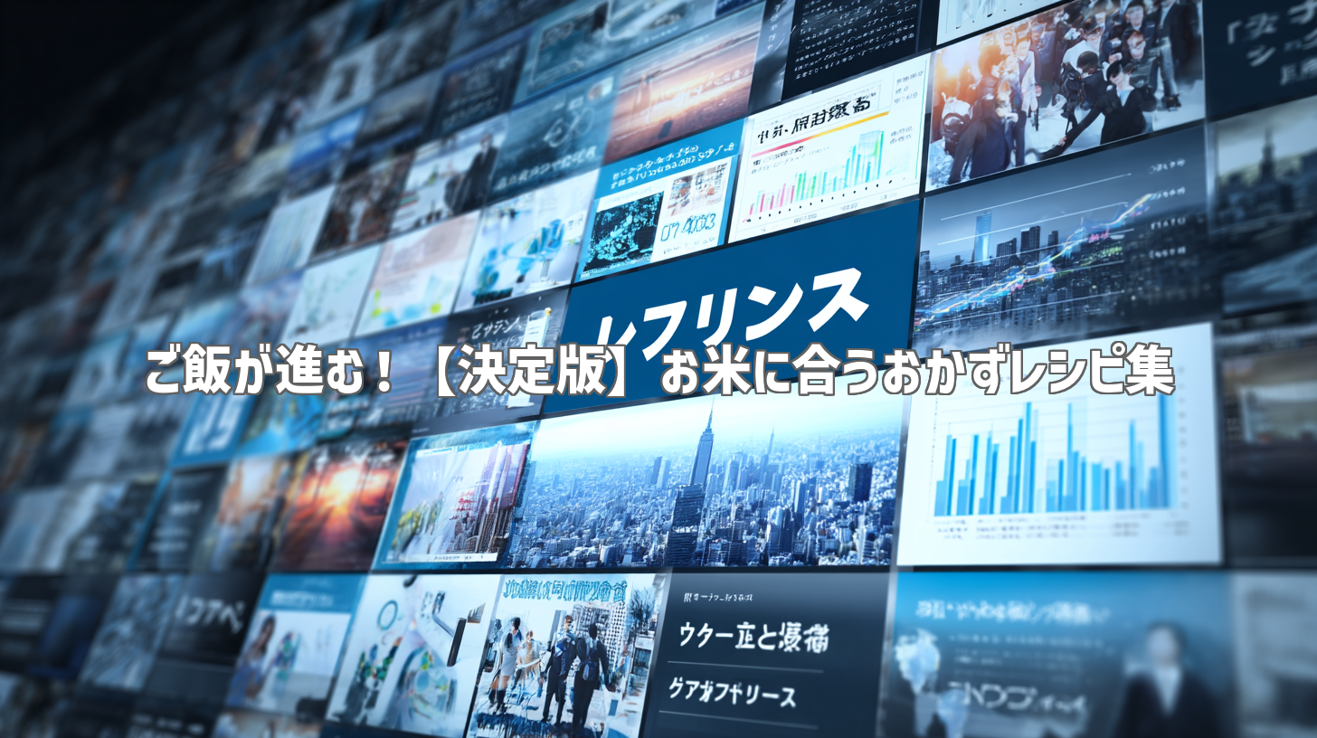 ご飯が進む！【決定版】お米に合うおかずレシピ集