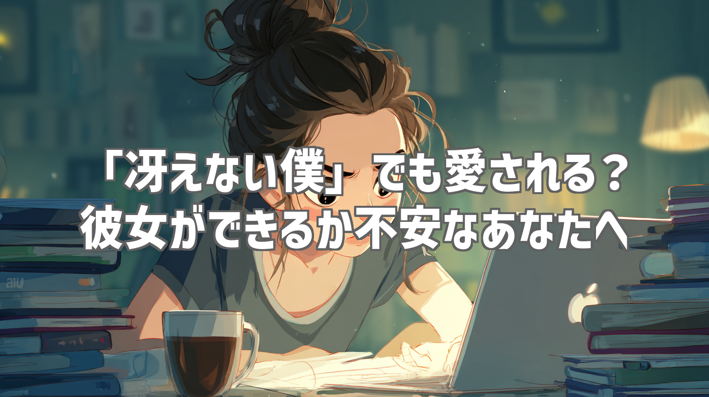 「冴えない僕」でも愛される？ 彼女ができるか不安なあなたへ