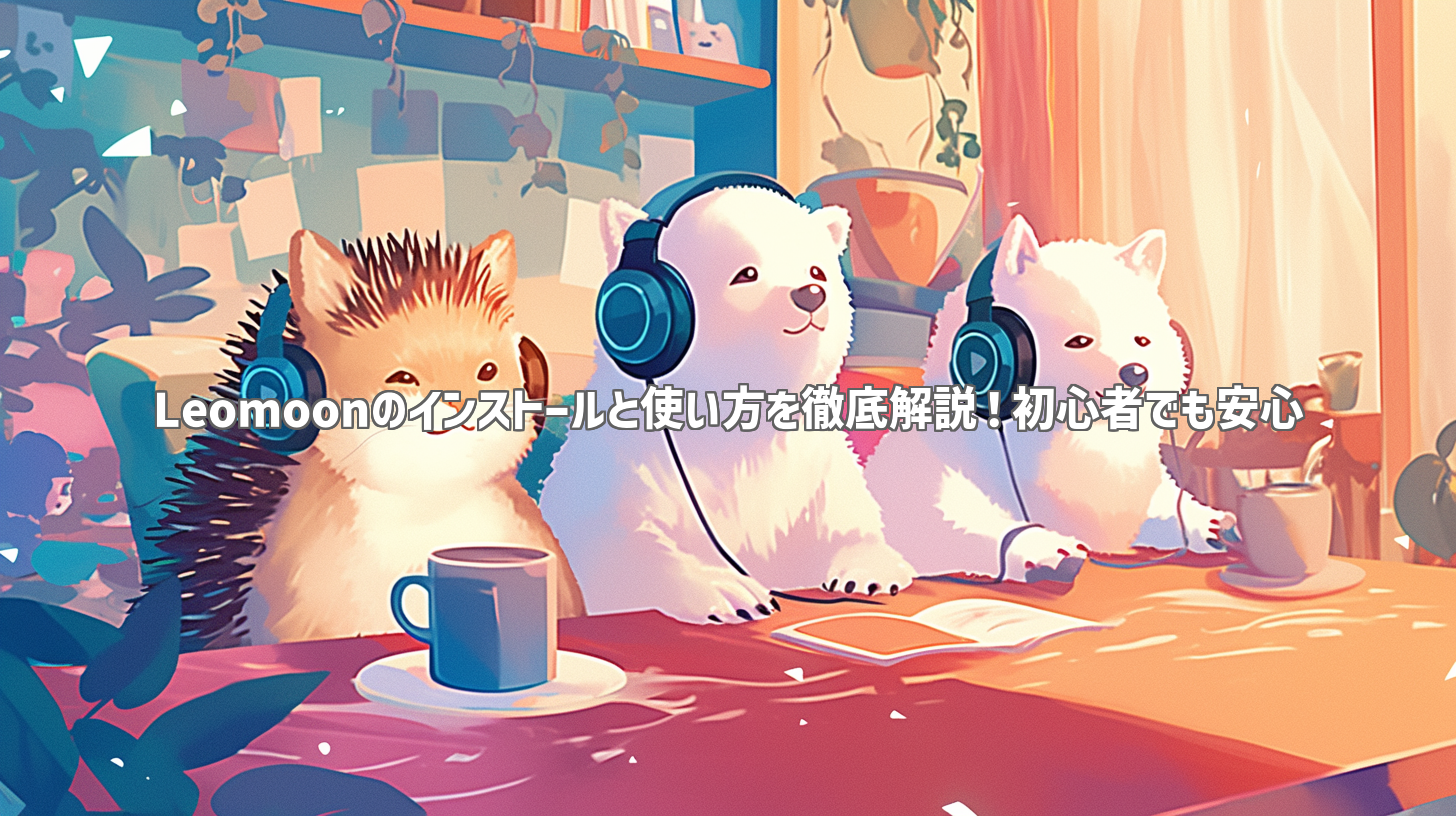 Leomoonのインストールと使い方を徹底解説！初心者でも安心
