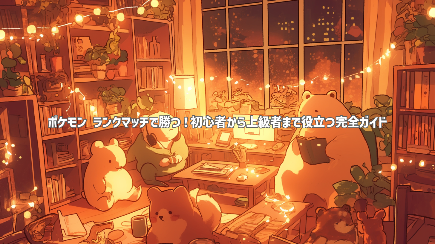 ポケモン ランクマッチで勝つ！初心者から上級者まで役立つ完全ガイド