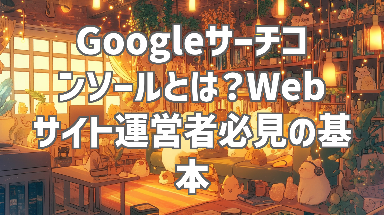 Googleサーチコンソールとは？Webサイト運営者必見の基本