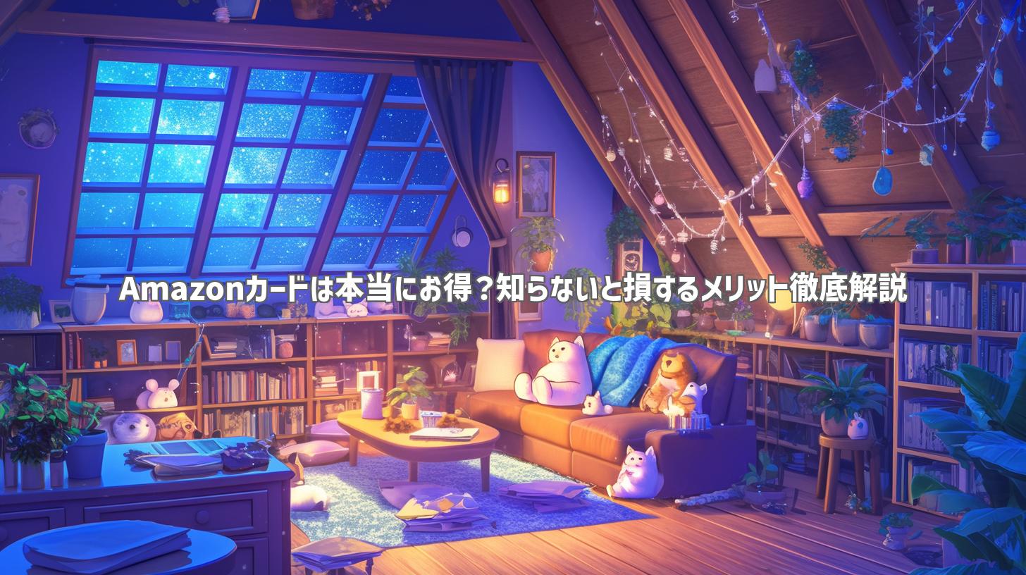 Amazonカードは本当にお得？知らないと損するメリット徹底解説