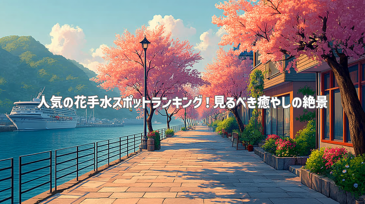 人気の花手水スポットランキング！見るべき癒やしの絶景