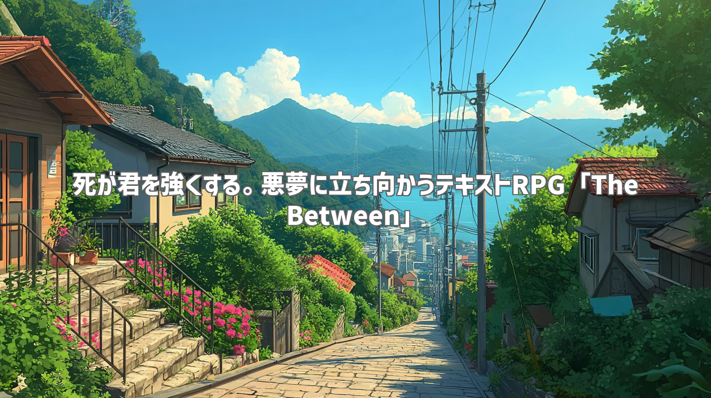 死が君を強くする。悪夢に立ち向かうテキストRPG「The Between」