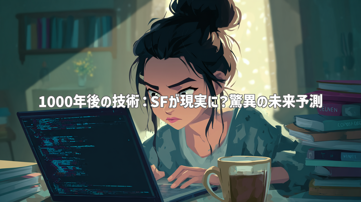 1000年後の技術：SFが現実に？驚異の未来予測