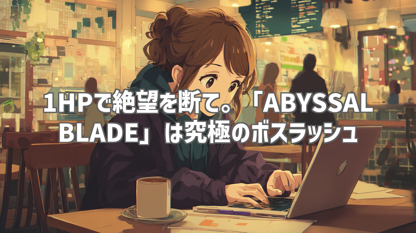 1HPで絶望を断て。「ABYSSAL BLADE」は究極のボスラッシュ