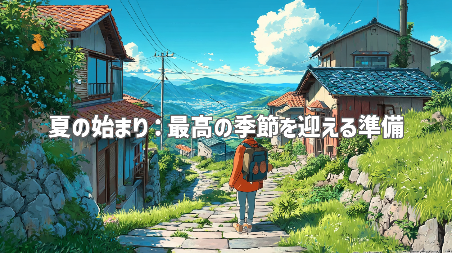 夏の始まり：最高の季節を迎える準備