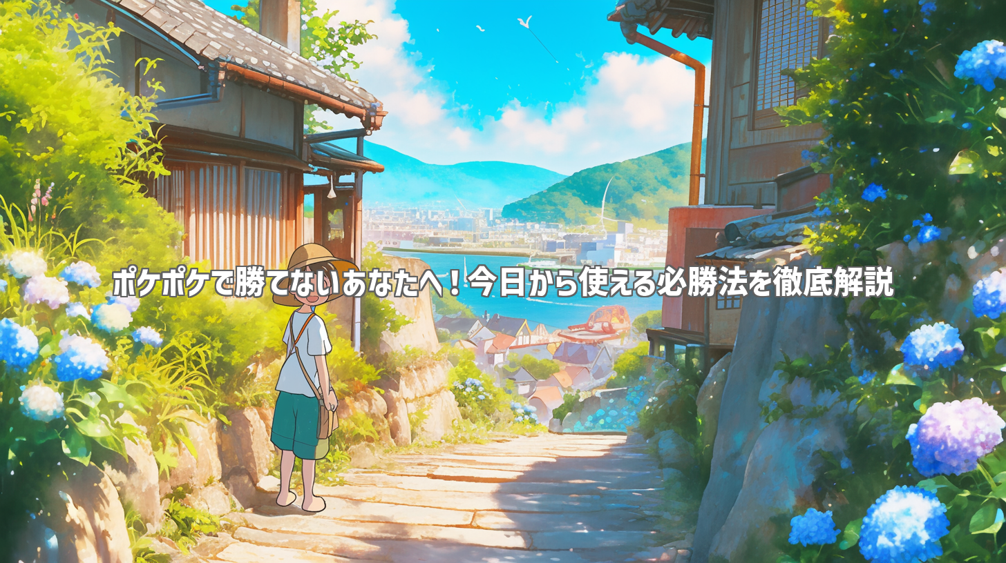 ポケポケで勝てないあなたへ！今日から使える必勝法を徹底解説