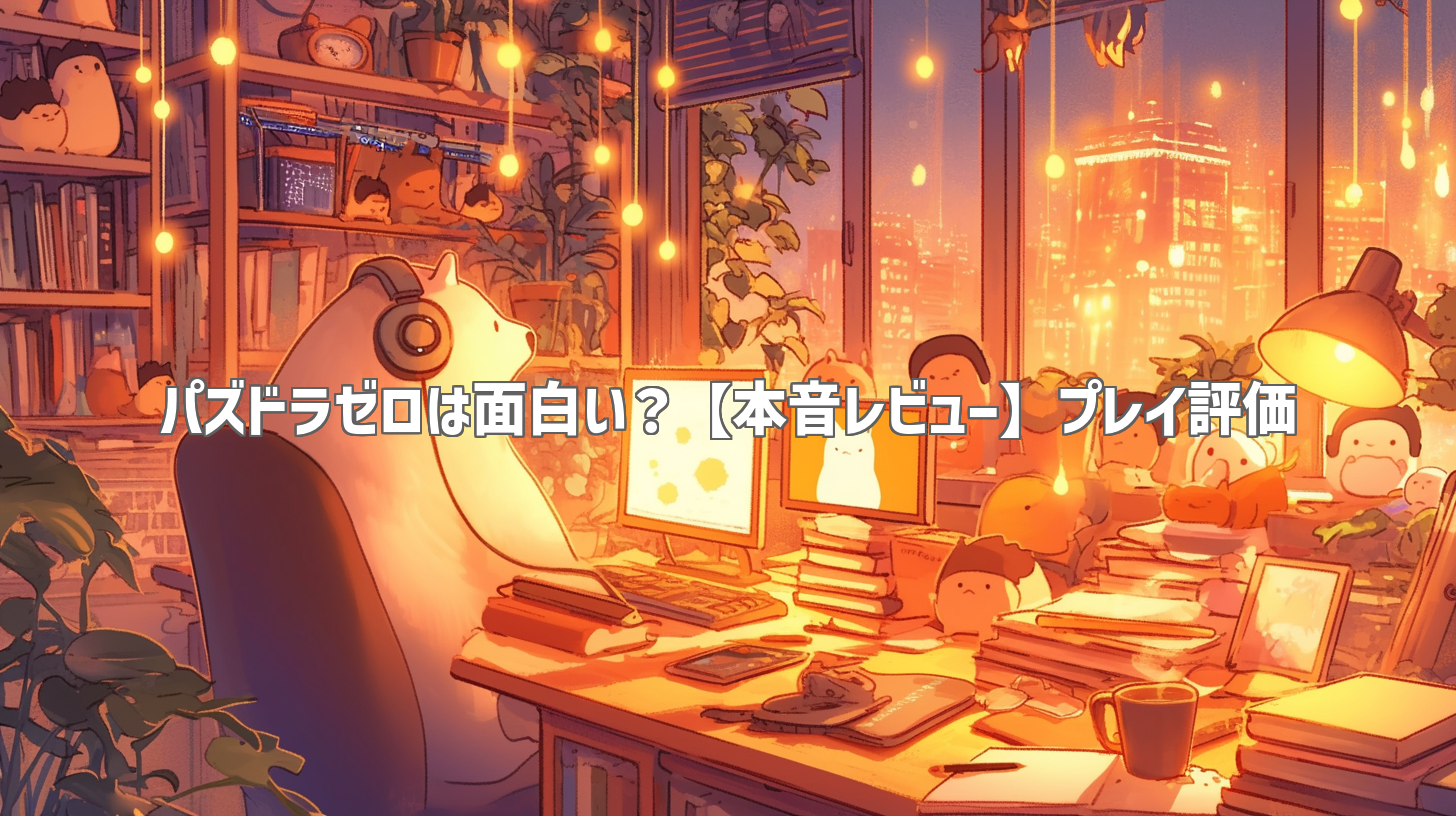 パズドラゼロは面白い？【本音レビュー】プレイ評価