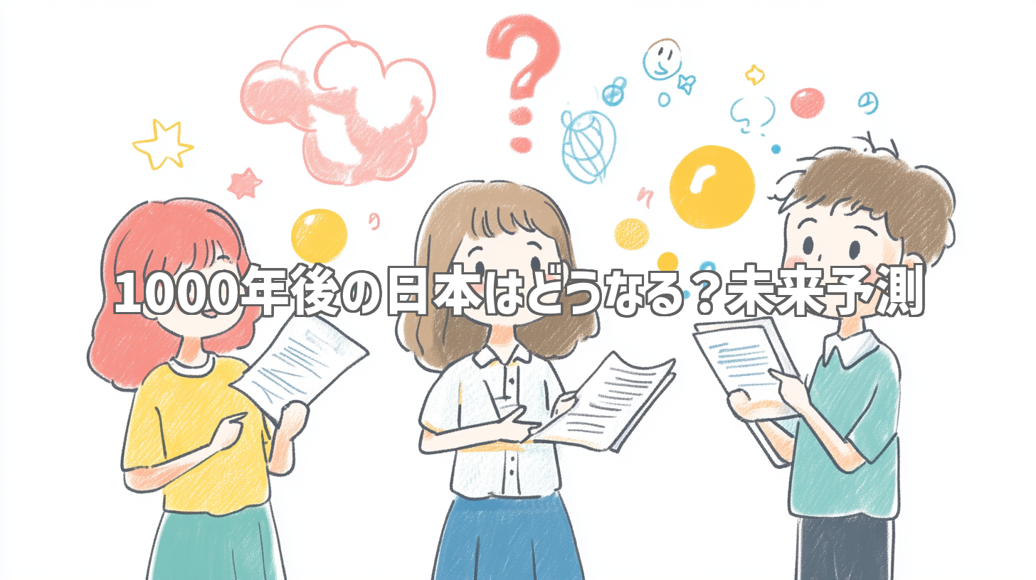 1000年後の日本はどうなる？未来予測