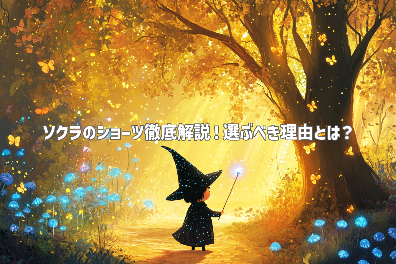ソクラのショーツ徹底解説！選ぶべき理由とは？