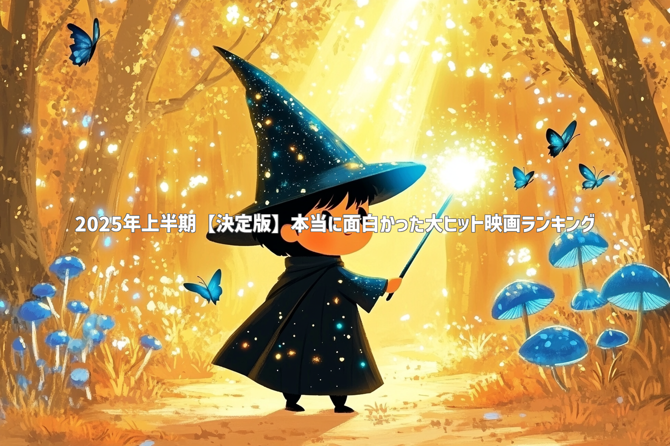 2025年上半期【決定版】本当に面白かった大ヒット映画ランキング
