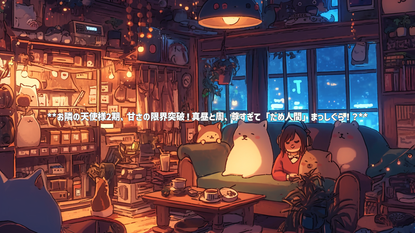 **お隣の天使様2期、甘さの限界突破！真昼と周、尊すぎて「だめ人間」まっしぐら！？**