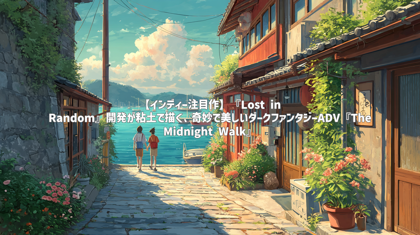 【インディー注目作】『Lost in Random』開発が粘土で描く、奇妙で美しいダークファンタジーADV『The Midnight Walk』