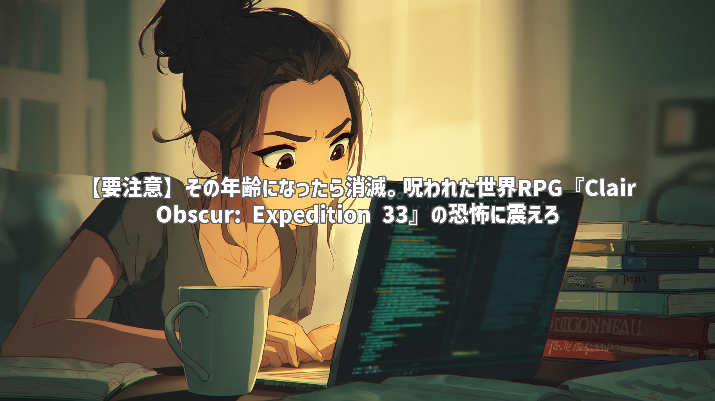 【要注意】その年齢になったら消滅。呪われた世界RPG『Clair Obscur: Expedition 33』の恐怖に震えろ