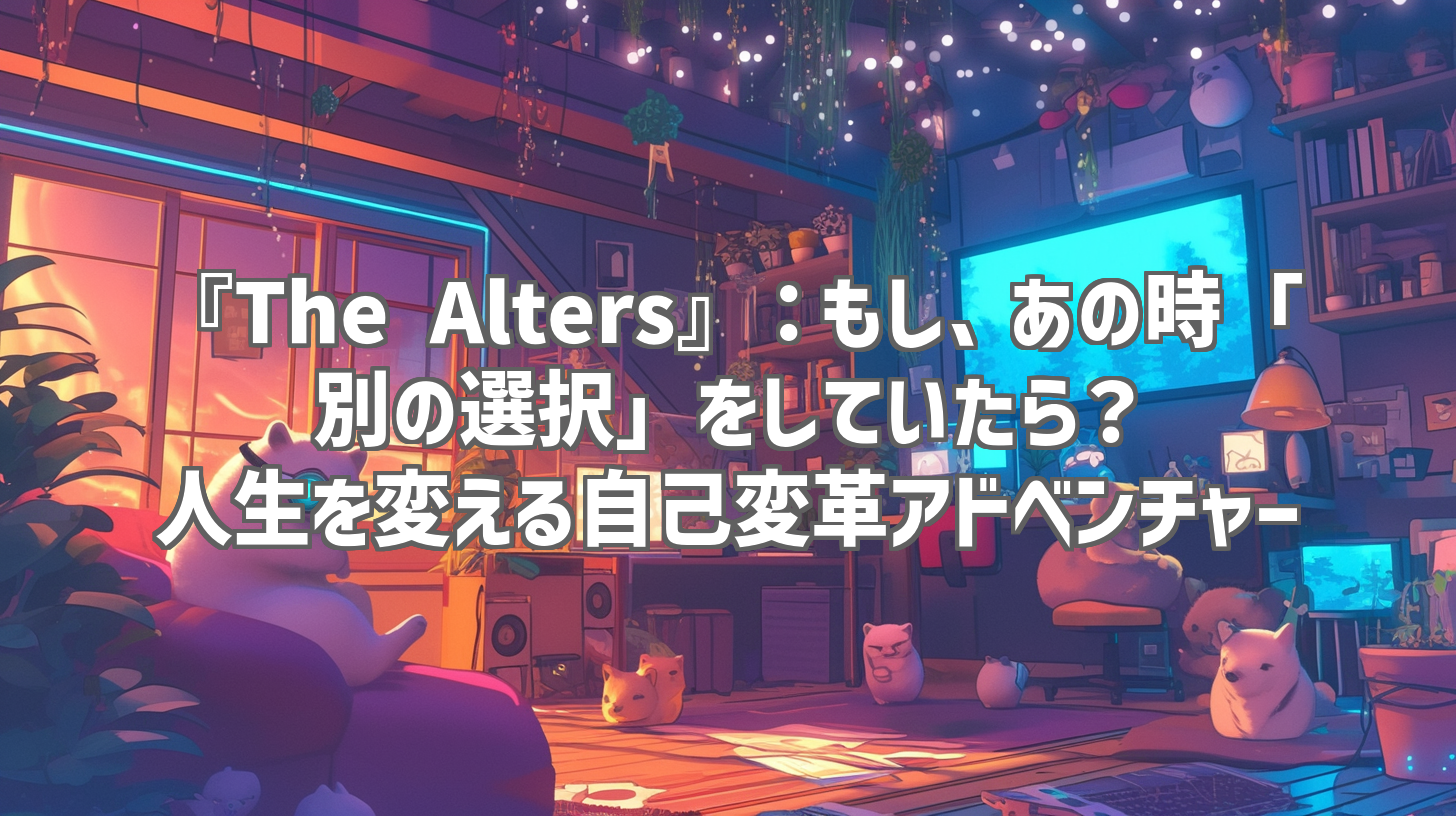 『The Alters』：もし、あの時「別の選択」をしていたら？ 人生を変える自己変革アドベンチャー