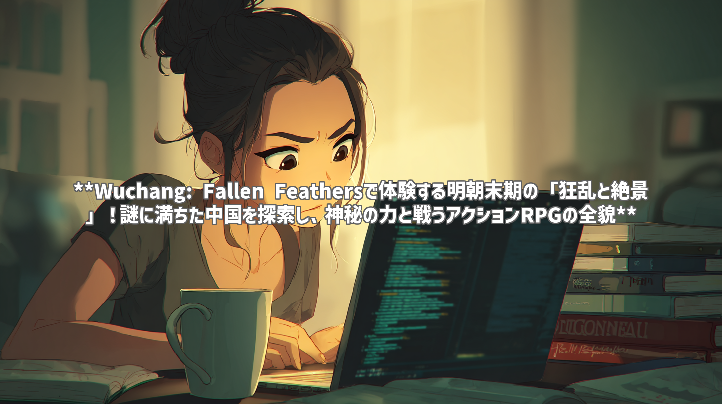 **Wuchang: Fallen Feathersで体験する明朝末期の「狂乱と絶景」！謎に満ちた中国を探索し、神秘の力と戦うアクションRPGの全貌**