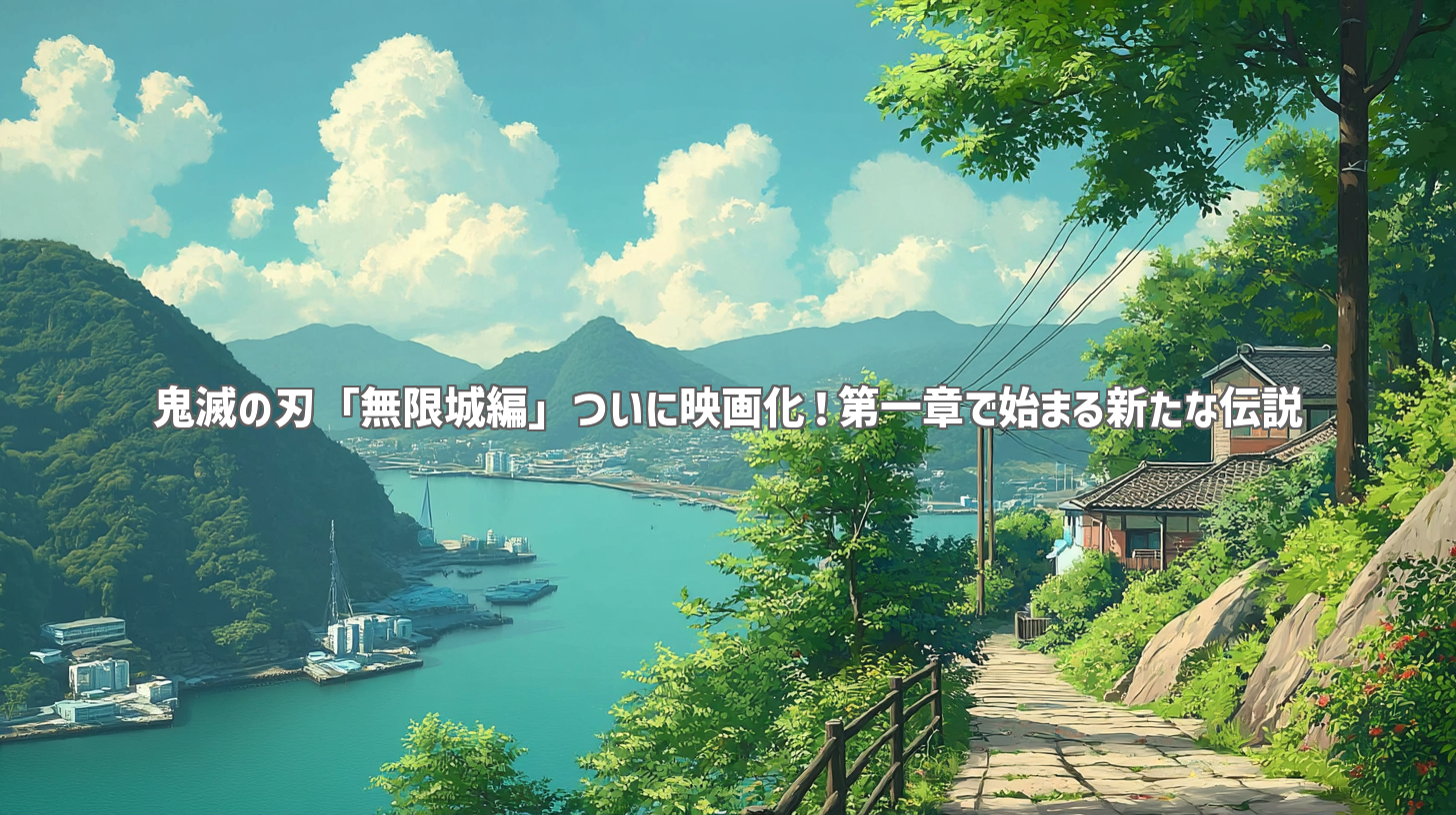 鬼滅の刃「無限城編」ついに映画化！第一章で始まる新たな伝説