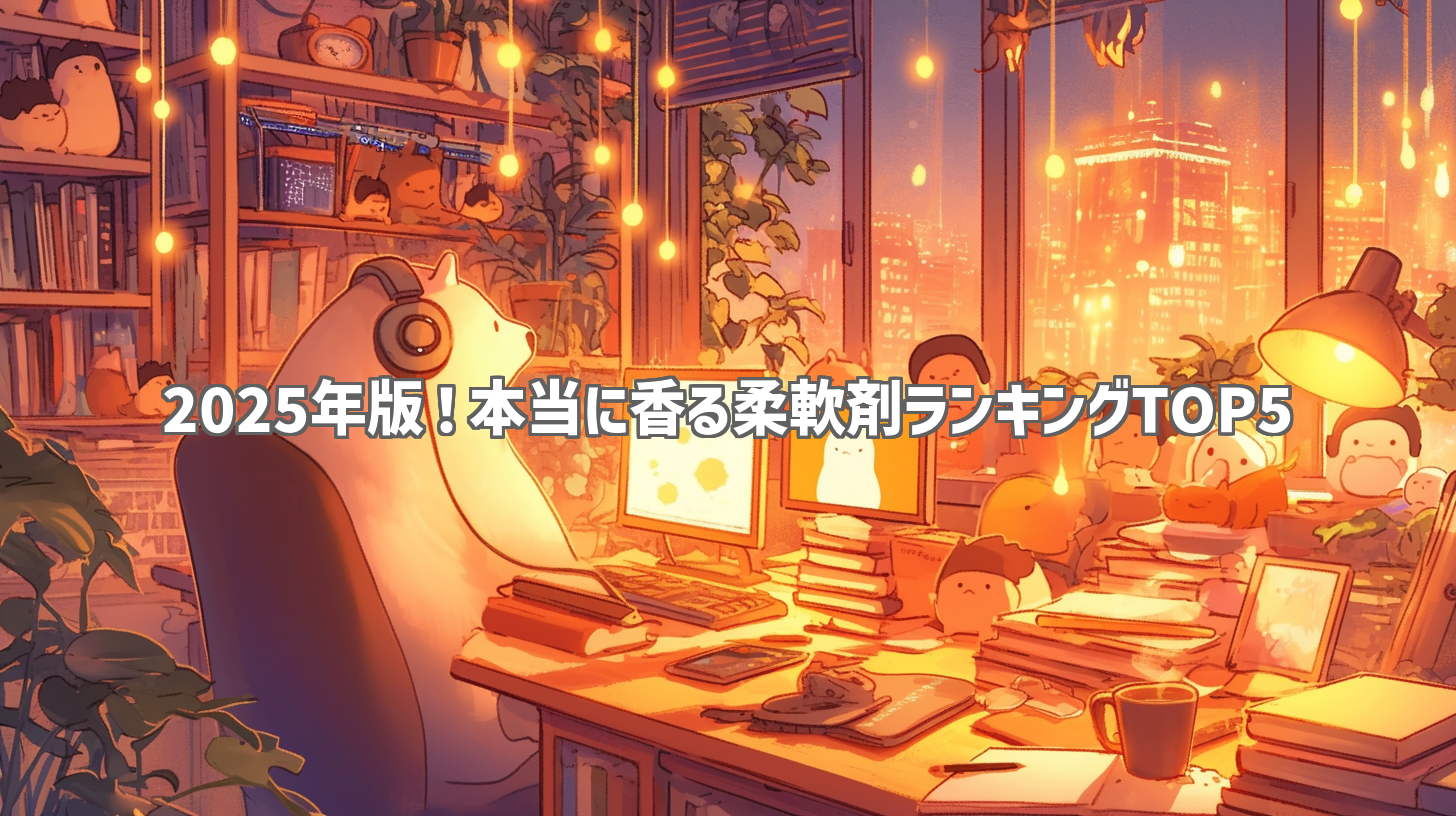 2025年版！本当に香る柔軟剤ランキングTOP5