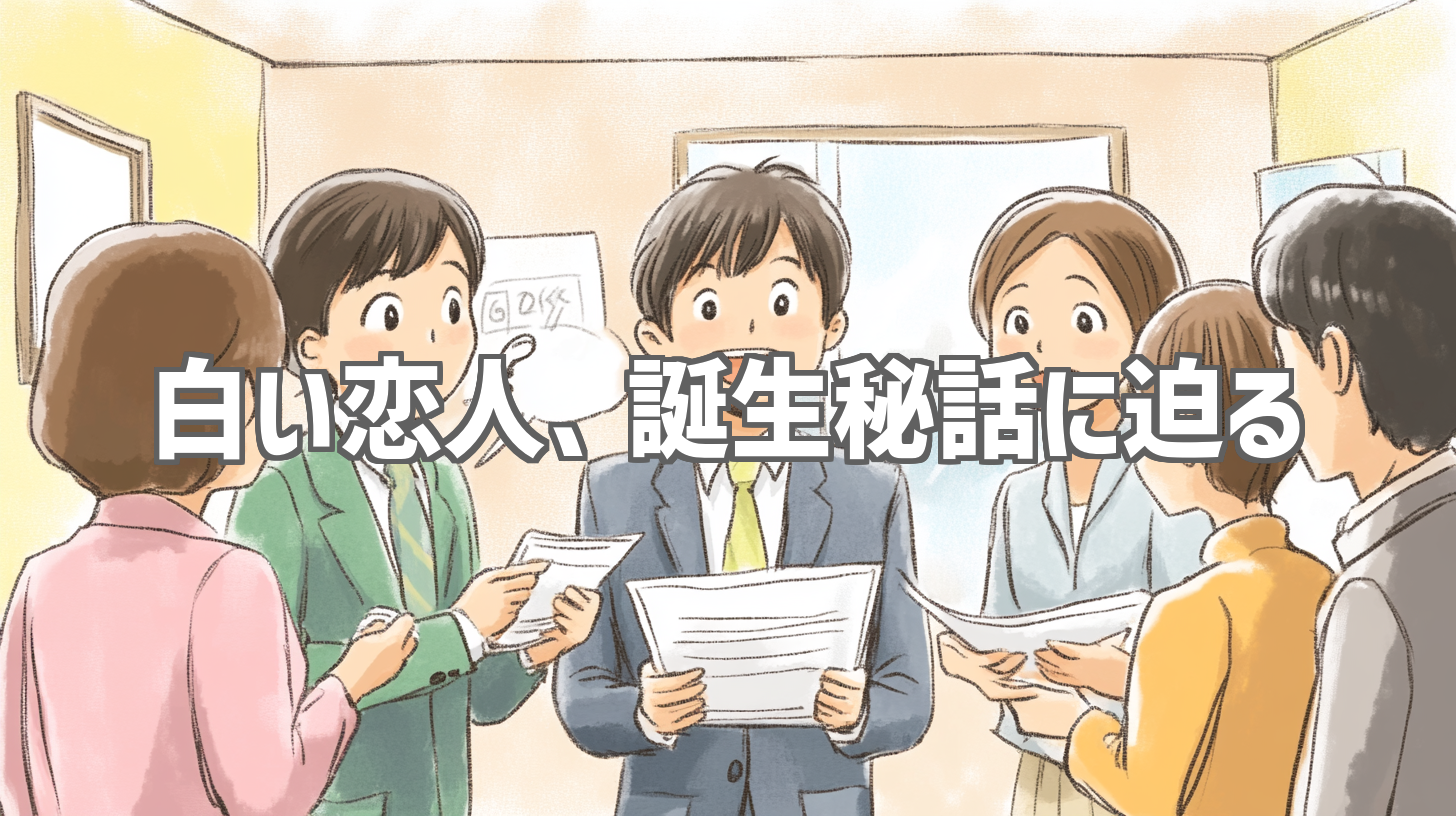 白い恋人、誕生秘話に迫る