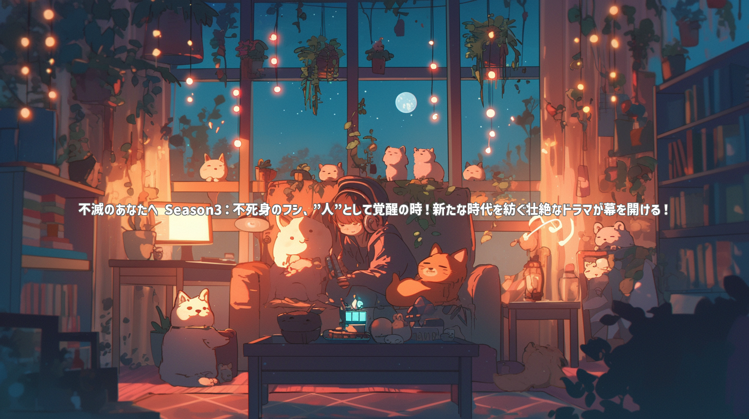 不滅のあなたへ Season3：不死身のフシ、”人”として覚醒の時！新たな時代を紡ぐ壮絶なドラマが幕を開ける！