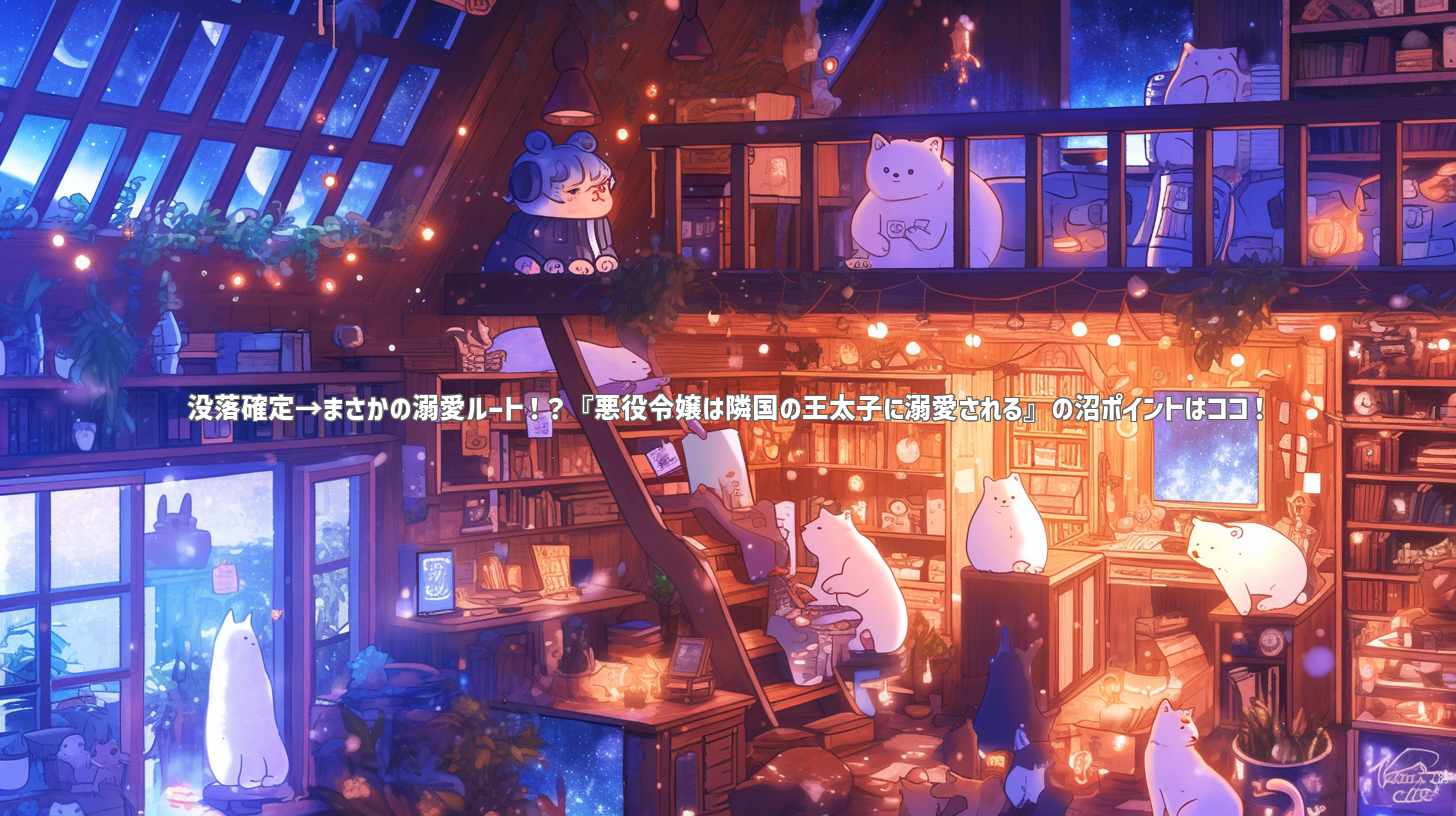 没落確定→まさかの溺愛ルート！？『悪役令嬢は隣国の王太子に溺愛される』の沼ポイントはココ！
