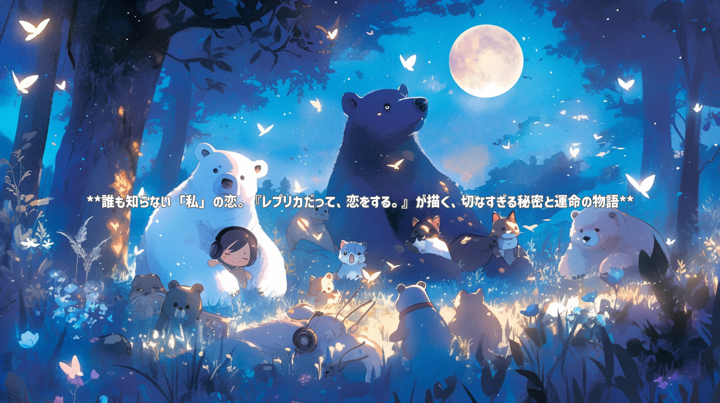 **誰も知らない「私」の恋。『レプリカだって、恋をする。』が描く、切なすぎる秘密と運命の物語**