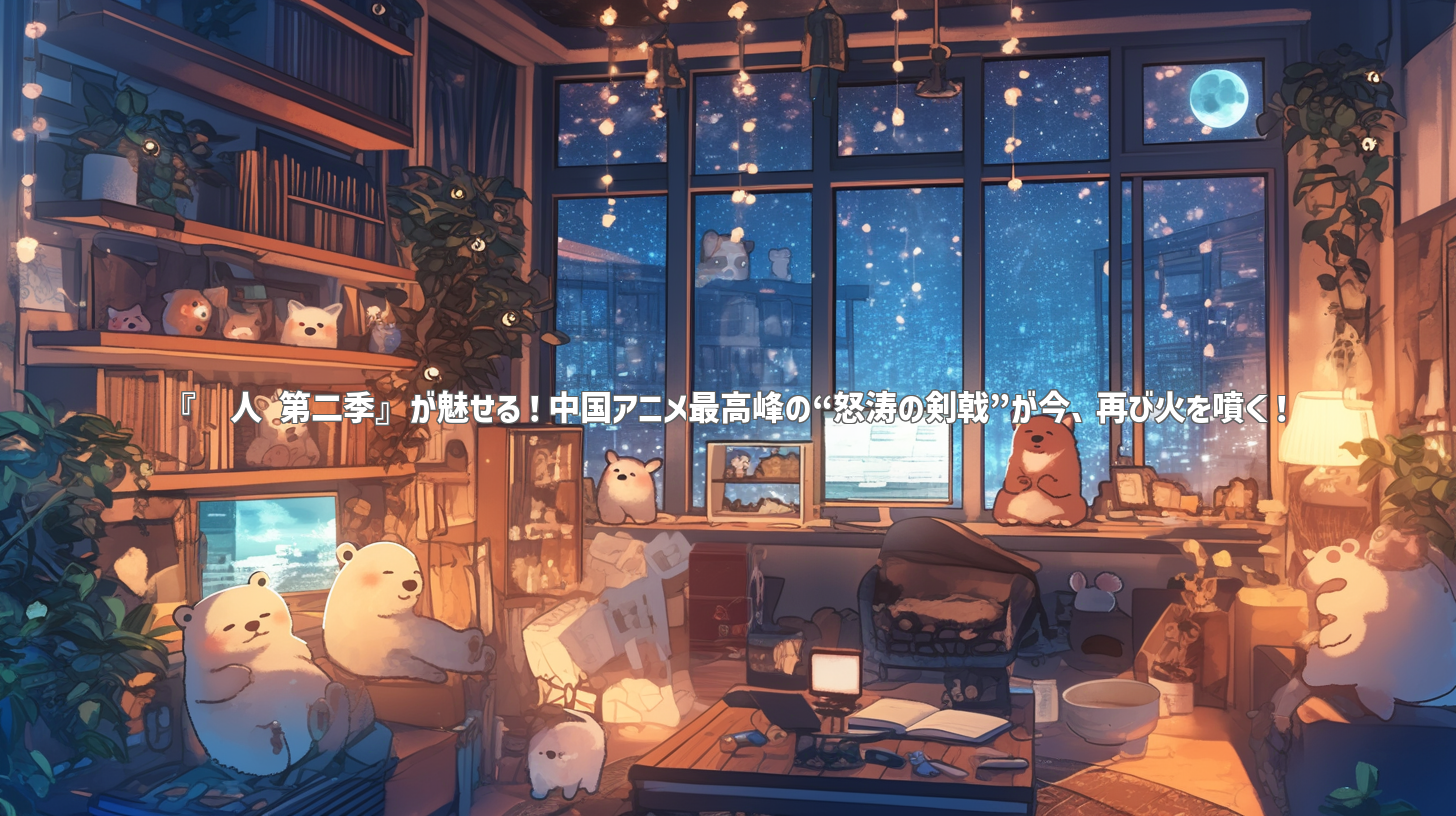 『镖人 第二季』が魅せる！中国アニメ最高峰の“怒涛の剣戟”が今、再び火を噴く！