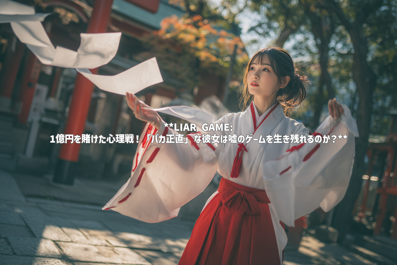 **LIAR GAME: 1億円を賭けた心理戦！「バカ正直」な彼女は嘘のゲームを生き残れるのか？**