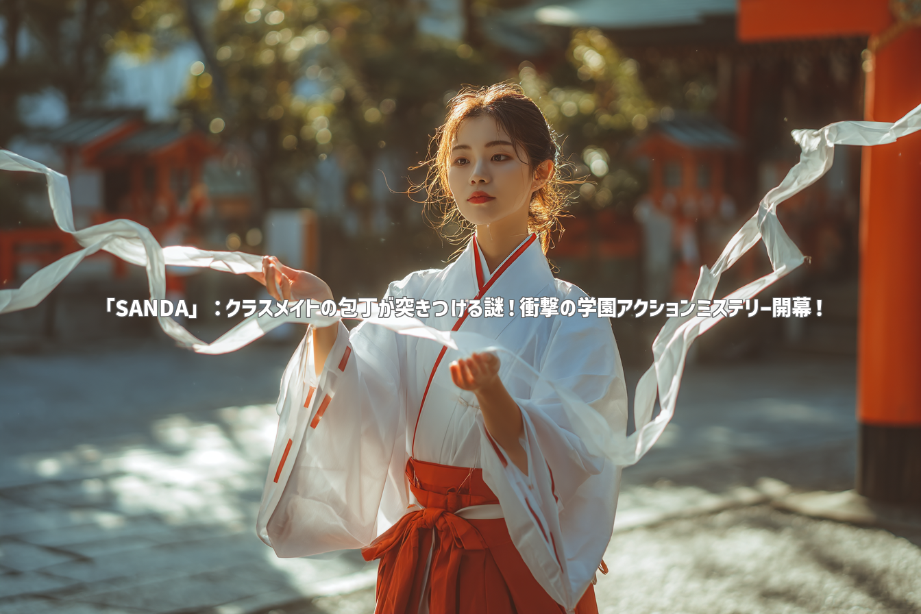 「SANDA」：クラスメイトの包丁が突きつける謎！衝撃の学園アクションミステリー開幕！