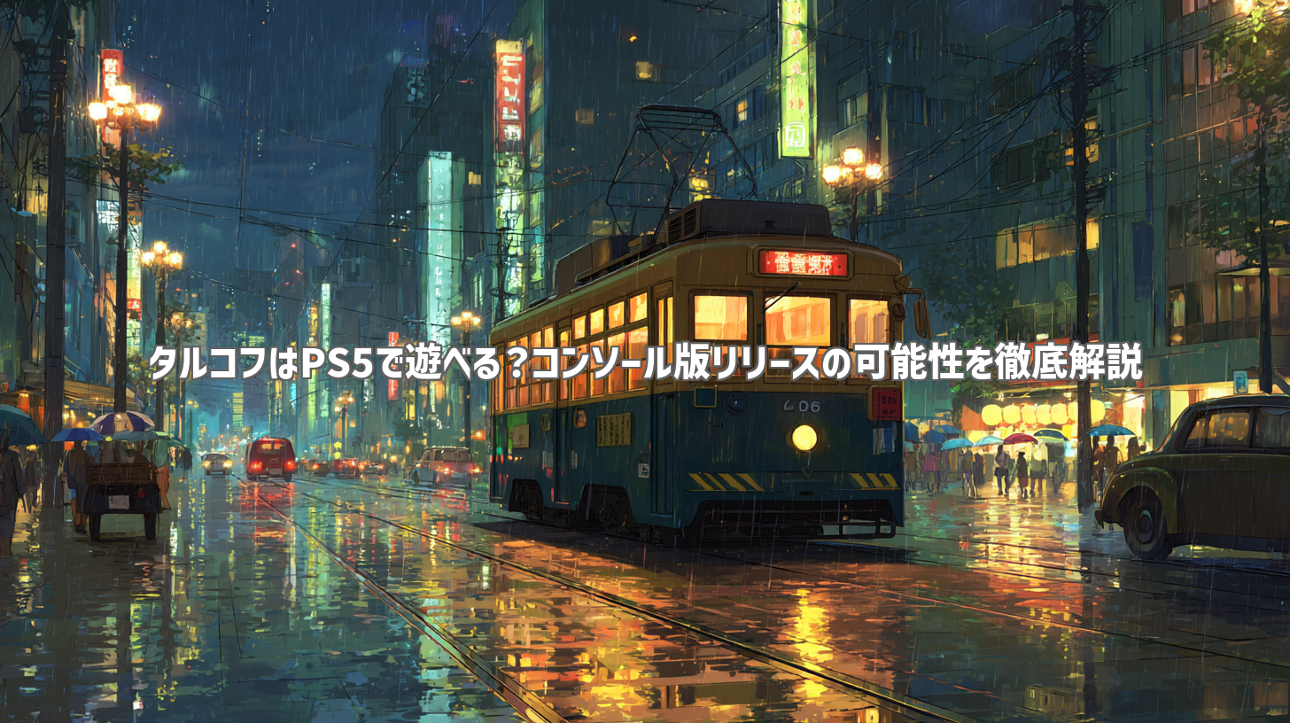 タルコフはPS5で遊べる?コンソール版リリースの可能性を徹底解説