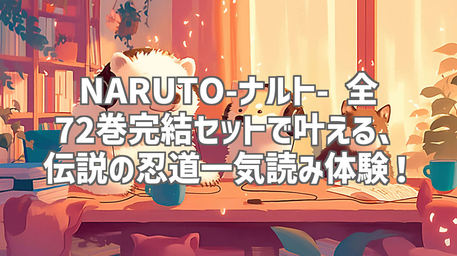 NARUTO-ナルト- 全72巻完結セットで叶える、伝説の忍道一気読み体験！