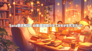 Sora徹底解説！AI動画生成の全てがわかる完全ガイド
