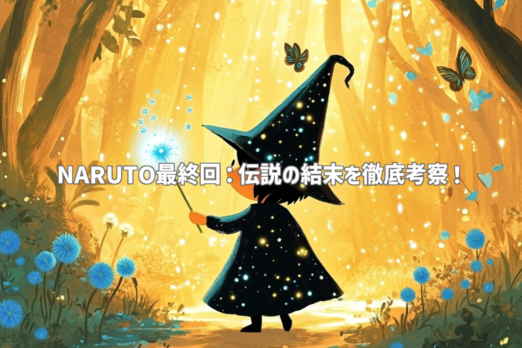 NARUTO最終回：伝説の結末を徹底考察！