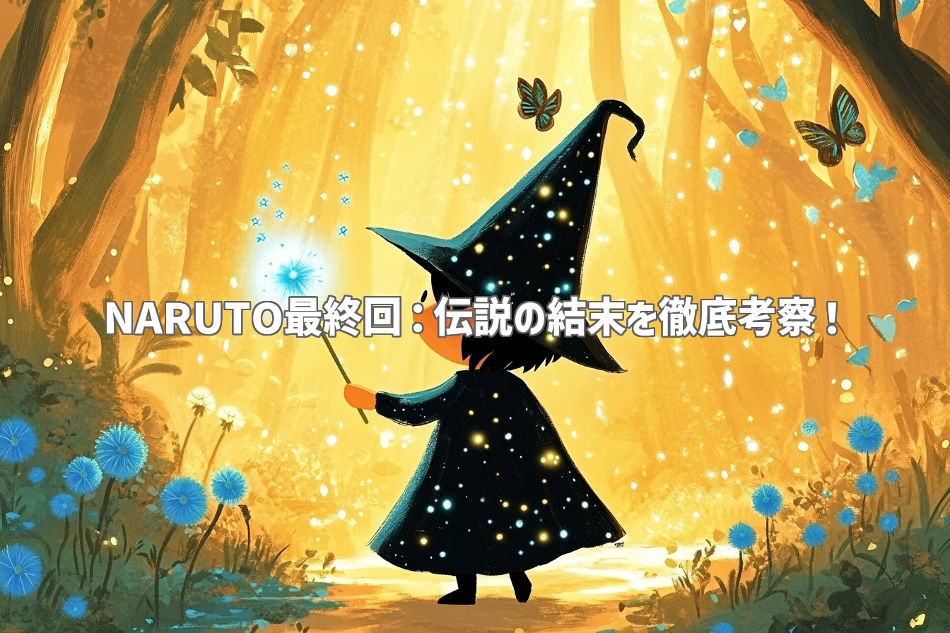 NARUTO最終回：伝説の結末を徹底考察！