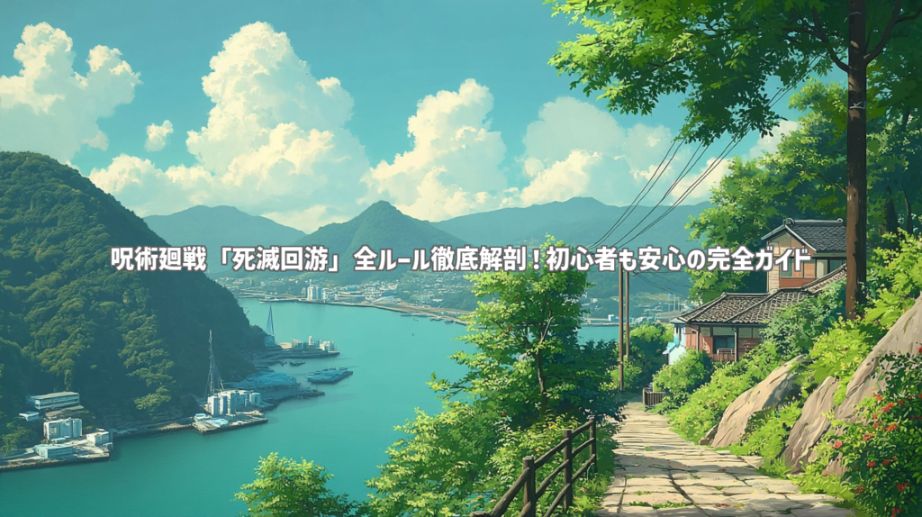呪術廻戦「死滅回游」全ルール徹底解剖！初心者も安心の完全ガイド