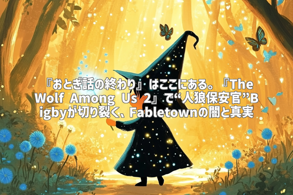 『おとぎ話の終わり』はここにある。『The Wolf Among Us 2』で“人狼保安官”Bigbyが切り裂く、Fabletownの闇と真実