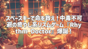 スペースキーで命を救え！中毒不可避の癒やし系リズムゲーム『Rhythm Doctor』爆誕！