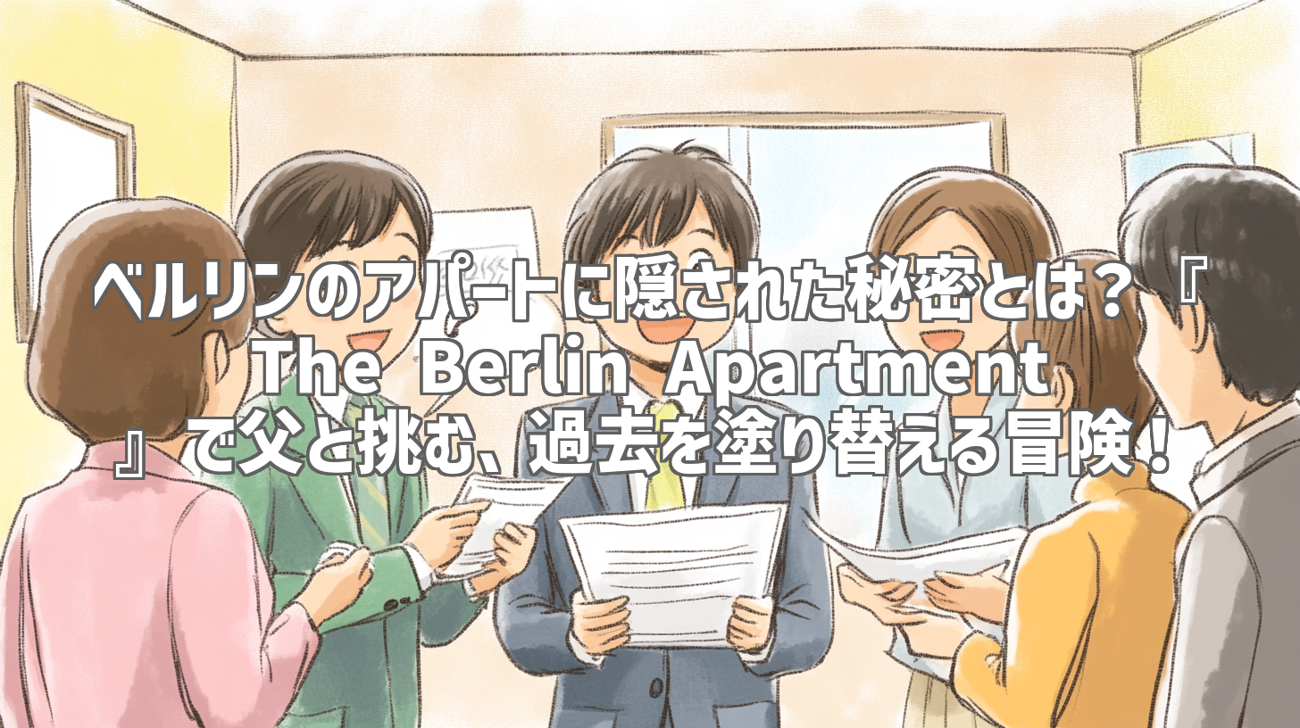 ベルリンのアパートに隠された秘密とは？『The Berlin Apartment』で父と挑む、過去を塗り替える冒険！