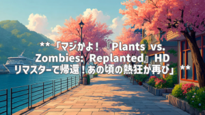 **「マジかよ！『Plants vs. Zombies: Replanted』HDリマスターで帰還！あの頃の熱狂が再び」**