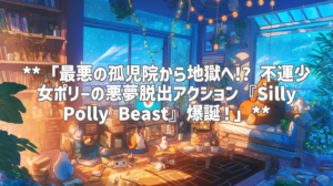 **「最悪の孤児院から地獄へ!? 不運少女ポリーの悪夢脱出アクション『Silly Polly Beast』爆誕！」**