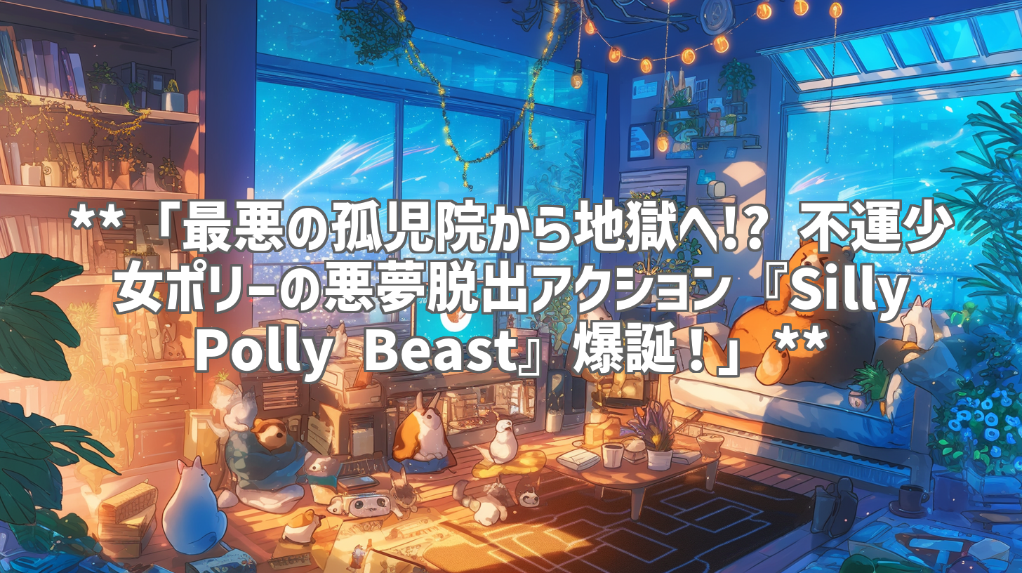 **「最悪の孤児院から地獄へ!? 不運少女ポリーの悪夢脱出アクション『Silly Polly Beast』爆誕！」**