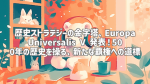 歴史ストラテジーの金字塔、Europa Universalis V 発表！500年の歴史を操る、新たな覇権への道標