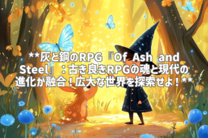 **灰と鋼のRPG『Of Ash and Steel』：古き良きRPGの魂と現代の進化が融合！広大な世界を探索せよ！**