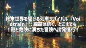 終末世界を駆ける列車サバイバル『Voidtrain』：線路は続く、どこまでも！謎と危険に満ちた冒険へ出発進行！