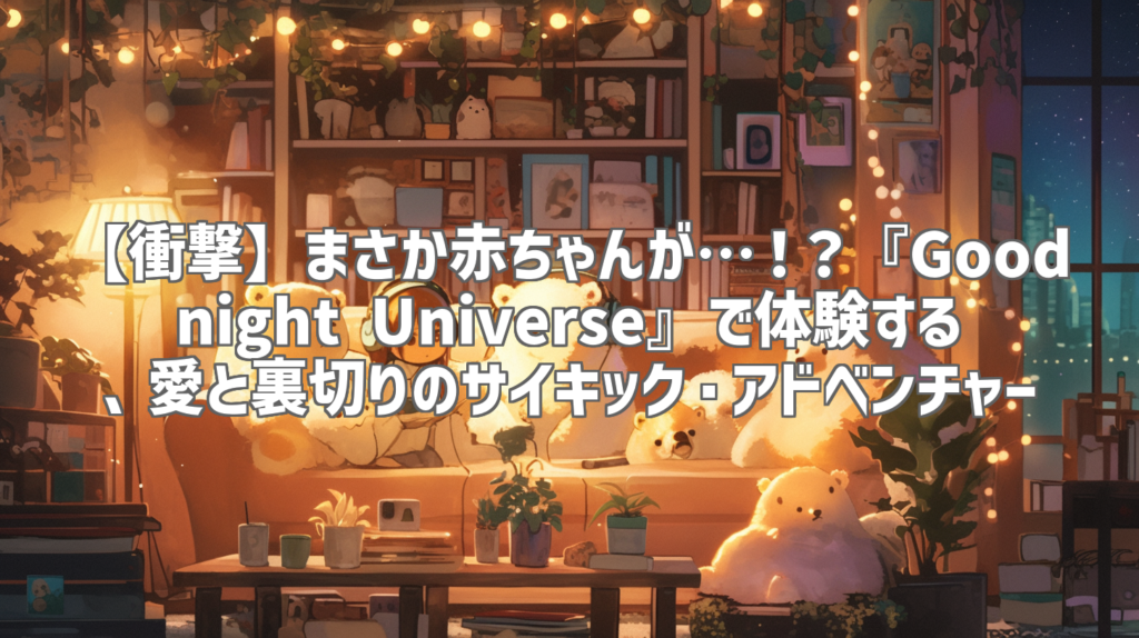 【衝撃】まさか赤ちゃんが…！？『Goodnight Universe』で体験する、愛と裏切りのサイキック・アドベンチャー