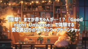 【衝撃】まさか赤ちゃんが…！？『Goodnight Universe』で体験する、愛と裏切りのサイキック・アドベンチャー