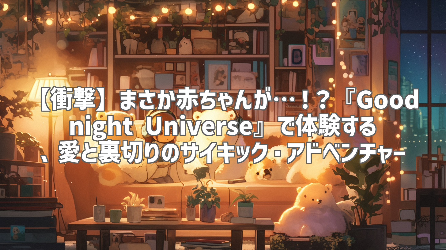 【衝撃】まさか赤ちゃんが…！？『Goodnight Universe』で体験する、愛と裏切りのサイキック・アドベンチャー