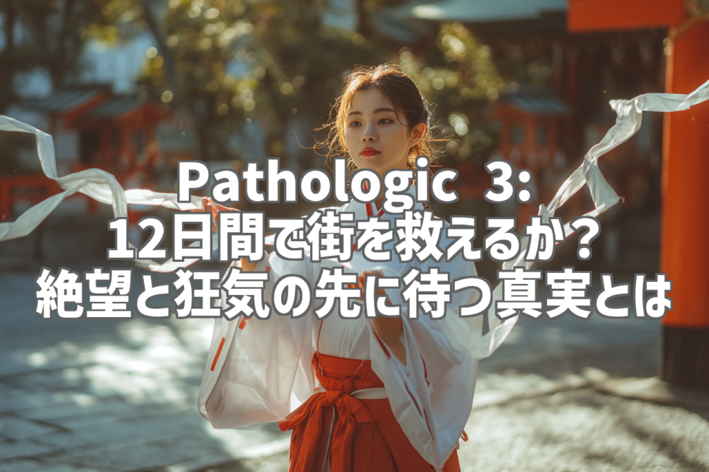 Pathologic 3: 12日間で街を救えるか？ 絶望と狂気の先に待つ真実とは
