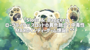 **「Slots & Daggers」: ローグライク×スロットの異色融合！中毒性MAXのインディーゲーム爆誕！**